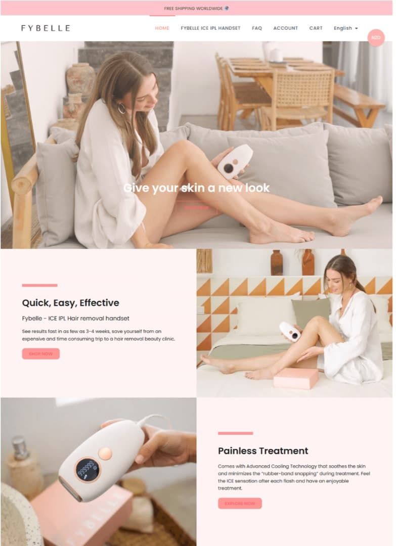 Featured showcase