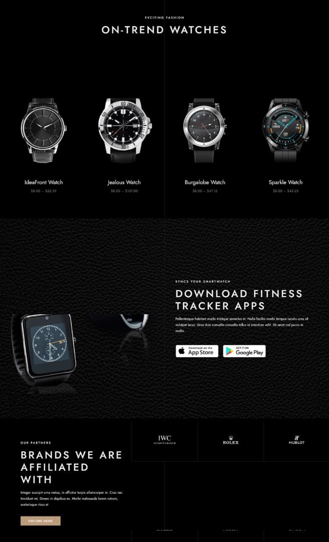 Featured showcase