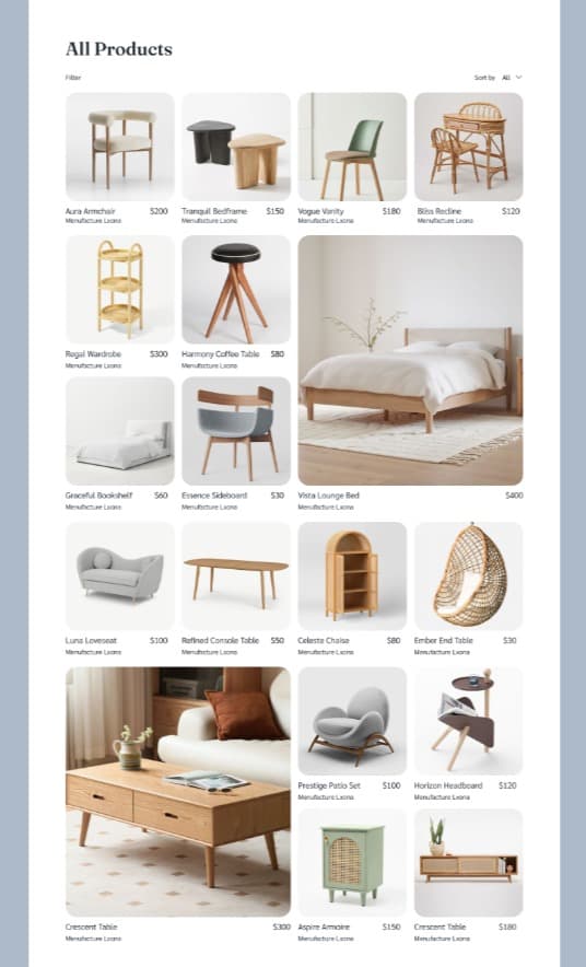 Luxury Furniture Collection